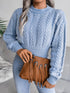 'Suri' Cable-Knit Sweater - Celes Fashion